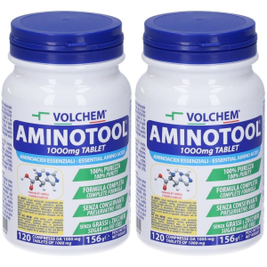 Trova Offerte di volchem aminotool tablet aminoacidi essenziali in compresse 2x156 g co e compra online