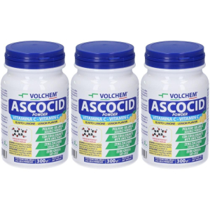 Trova Offerte di volchem ascocid powder vitamina c in polvere solubile 3x300 g e compra online