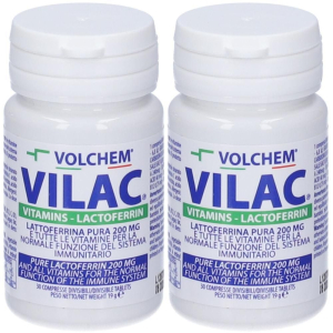 Trova Offerte di volchem vilac lattoferrina e vitamine in compresse 2x19 g e compra online