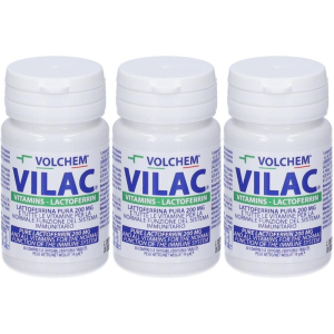 Trova Offerte di volchem vilac lattoferrina e vitamine in compresse 3x19 g e compra online