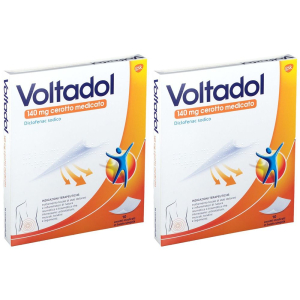 Trova Offerte di voltadol 140 mg 10 cerotti medicati set da 2 2x10 pz cerotto e compra online