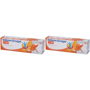 Trova Offerte di voltaren emulgel 1% gel con tappo applicatore set da 2 2x120 g e compra online