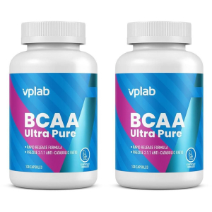 Trova Offerte di vplab bcaa ultra pure 2x120 pz capsule e compra online