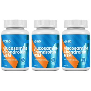 Trova Offerte di vplab glucosamine & chondroitin msm 3x90 pz compresse e compra online