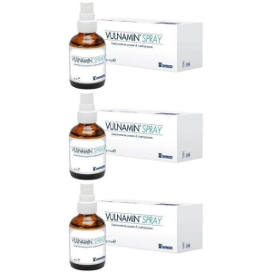 Trova Offerte di vulnamin spray 30ml flacone in vetro con erogatore a tasto 3x30 ml spr e compra online