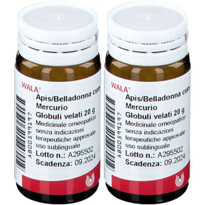 Trova Offerte di wala® apis belladonna cum mercurio globuli velati 20 g set da 2 2x20 e compra online