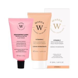 Trova Offerte di warda luxury skincare crema idratante all'acido ialuronico + maschera e compra online