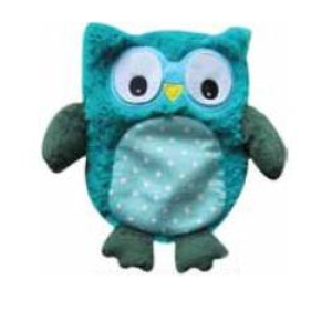 warmies peluche termico hooty blu bugiardino cod: 924305358 