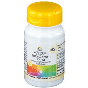 Trova Offerte di warnke vitalstoffe - beta-carotene 15 mg 100 pz capsule e compra online
