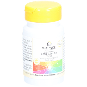 Trova Offerte di warnke vitalstoffe - beta-carotene 15 mg naturale 100 pz capsule e compra online