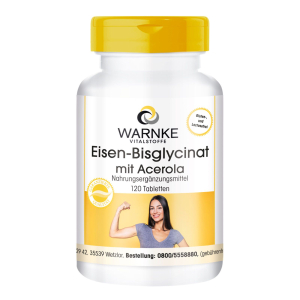 Trova Offerte di warnke vitalstoffe - bisglicinato di ferro con acerola 120 pz compress e compra online