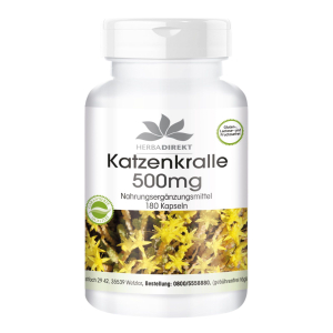 Trova Offerte di warnke vitalstoffe - capsule di artiglio del gatto 500 mg 180 pz capsu e compra online