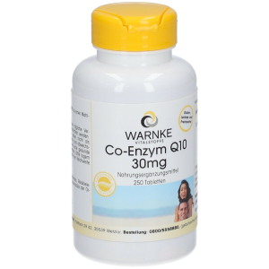 Trova Offerte di warnke vitalstoffe - coenzima q10 30 mg 250 pz compresse e compra online