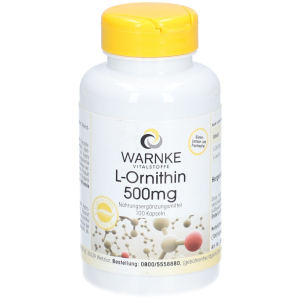 Trova Offerte di warnke vitalstoffe - l-ornitina 500 mg 100 pz capsule e compra online