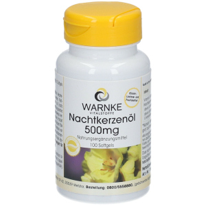Trova Offerte di warnke vitalstoffe - olio di enotera 500 mg 100 pz capsule e compra online