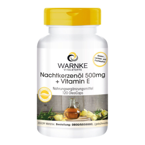 Trova Offerte di warnke vitalstoffe - olio di enotera 500 mg + vitamina e 120 pz capsul e compra online
