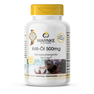 Trova Offerte di warnke vitalstoffe - olio di krill 500 mg 120 pz capsule e compra online