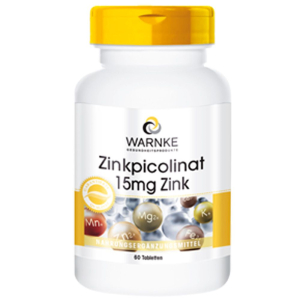 Trova Offerte di warnke vitalstoffe - picolinato di zinco 15 mg 60 pz compress e compra online