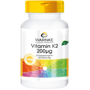 Trova Offerte di warnke vitalstoffe - vitamina k2 200 µg 100 pz compresse e compra online
