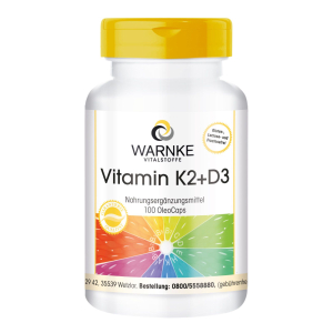 Trova Offerte di warnke vitalstoffe - vitamina k2+d3 100 pz capsule e compra online