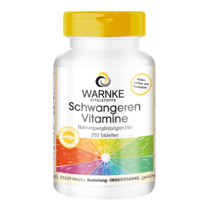 Trova Offerte di warnke vitalstoffe - vitamine per donne in gravidanza 200 pz compresse e compra online