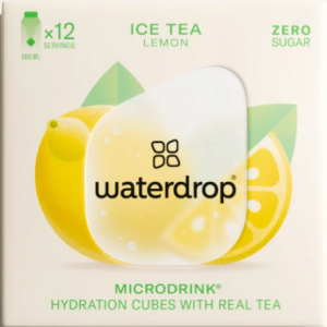 Trova Offerte di waterdrop tè freddo limone 12 cubetti per bevande altamente idratanti - varie e compra online