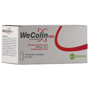 Wecolin 1000 integratore per il sistema nervoso 10 flaconcini monodose