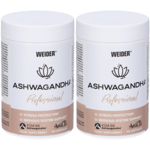 Trova Offerte di weider ashwagandha professional 120 capsule 2x104 g e compra online