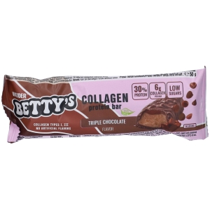 Trova Offerte di Weider betty's collagen protein bar triplo cioccolato 50 g barretta e compra online