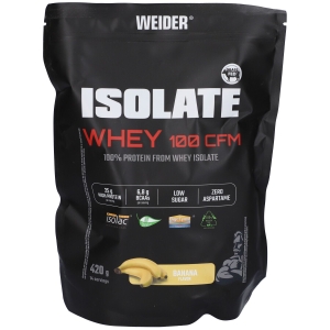 Trova Offerte di Weider isolate whey 100cfm banana polvere 420 g per soluzione e compra online