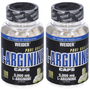 Trova Offerte di weider l-arginine 2x140 g capsule e compra online