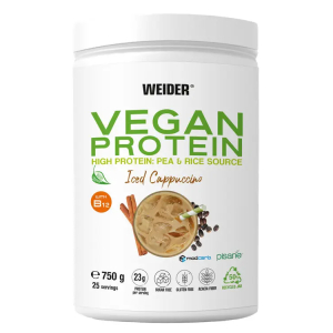 Trova Offerte di weider vegan protein cappuccino 750 g g polvere per soluzione oral e compra online