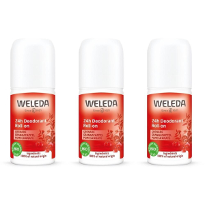 Trova Offerte di weleda 24h deo roll-on melograno 3x50 ml e compra online
