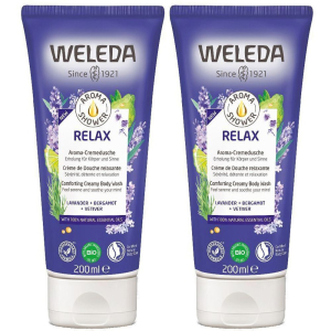 Trova Offerte di weleda aroma shower relax set da 2 2x200 ml gel doccia e compra online