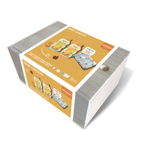 Weleda baby carezze bagno cremoso + crema fluida mussola bebe' in om