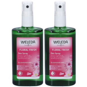 Trova Offerte di weleda deodorante rosa mosqueta set da 2 2x100 ml spray e compra online