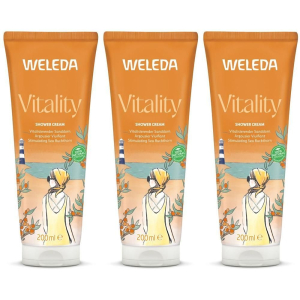 Trova Offerte di weleda doccia cremosa vitality olivello spinoso 3x200 ml e compra online