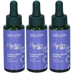 Trova Offerte di Weleda olio per capelli hydra shine gloss 3x30 ml e compra online