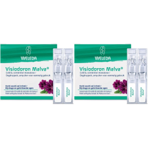 Trova Offerte di weleda visiodoron malva® occhi secchi set da 2 2x20x0,4 ml pipette mon e compra online