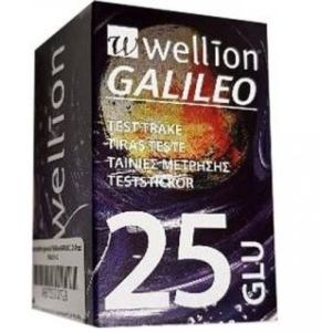 wellion galileo strips 50 glic bugiardino cod: 973270731 