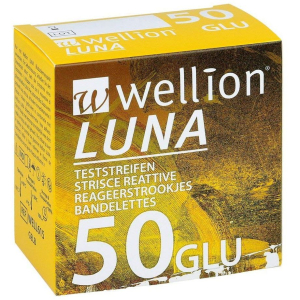 wellion luna 50 strips glicem bugiardino cod: 925606865 