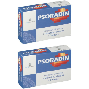 Trova Offerte di wellpharma psoradin 2x53,11 g capsule e compra online