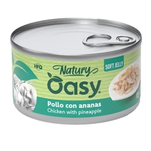 Trova Offerte di Wet cat natury soft jelly pollo con ananas - alimento complementare per gatti adulti 150 gr e compra online