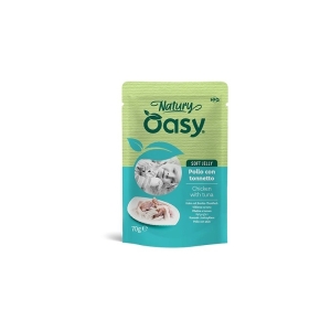 Trova Offerte di Wet cat natury soft jelly pollo con tonnetto - alimento complementare per gatti adulti 70 gr e compra online