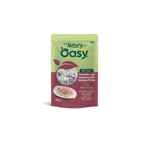 Trova Offerte di Wet cat natury soft jelly tonnetto con mazzancolle - alimento complementare per gatti adulti 70 gr e compra online