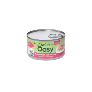 Trova Offerte di Wet cat natury soft jelly tonnetto con salmone rosa - alimento complementare per gatti adulti 85 gr e compra online