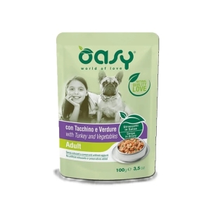 Trova Offerte di Wet dog grain free adult tacchino e verdure - alimento umido complementare per cani adulti 100 gr e compra online