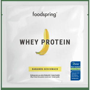 whey protein banana monodose 30g bugiardino cod: 980302297 