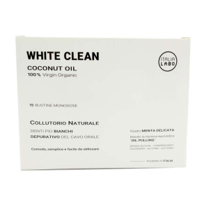 white clean colluttorio 15 bustine 10ml bugiardino cod: 971102898 