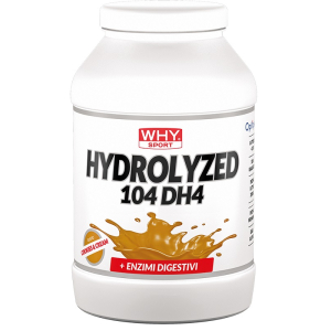 Trova Offerte di why sport hydrolyz 104 dh4 integratore di proteine idrolizzate per sportivi gusto cookies & cream 30 dosi 900 grammi e compra online